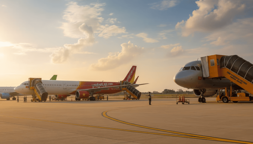 Sân bay có kế hoạch nâng cấp cơ sở hạ tầng để mở rộng thêm các đường bay quốc tế